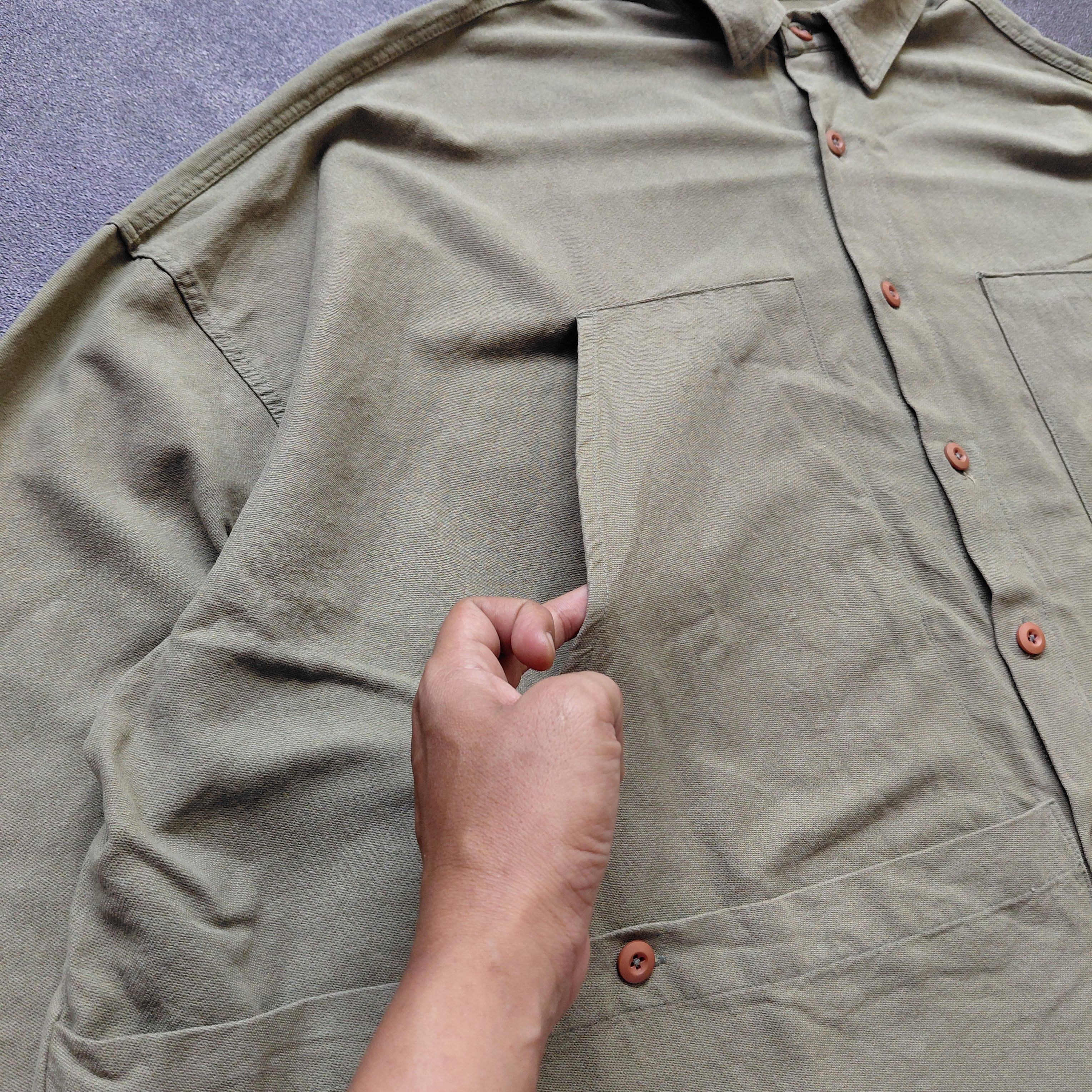 Other Vintage Farmer'S Market Oversize Big Pocket Shirt Size US L / EU 52-54 / 3 - 3 Thumbnail