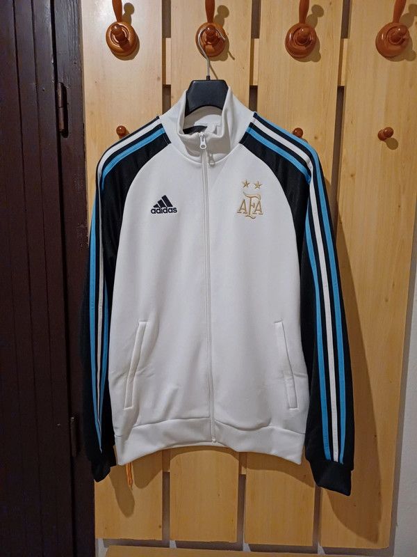 Adidas Adidas Argentina national team 2022 tracksuit top Size US M / EU 48-50 / 2 - 1 Thumbnail