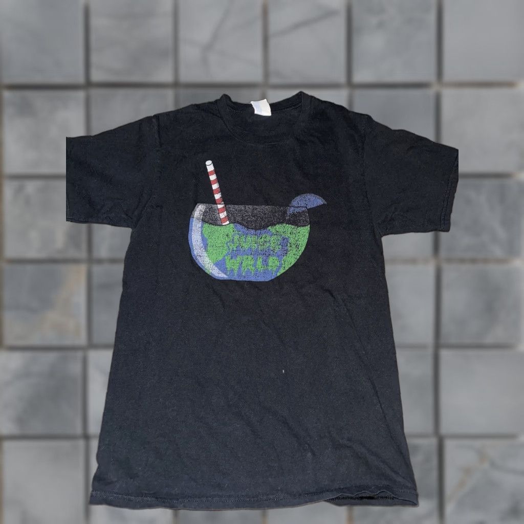 Vintage Juice World T-Shirt Small Black Mens S Regular Shirt Size US S / EU 44-46 / 1 - 1 Thumbnail