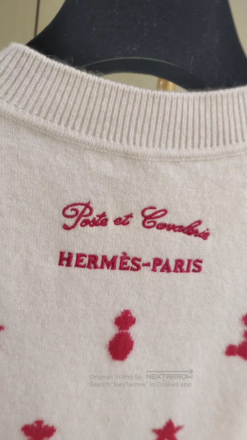 Other Hermes Back Logo Cashmere Top Size XXS / US 00 / IT 34 - 5 Thumbnail
