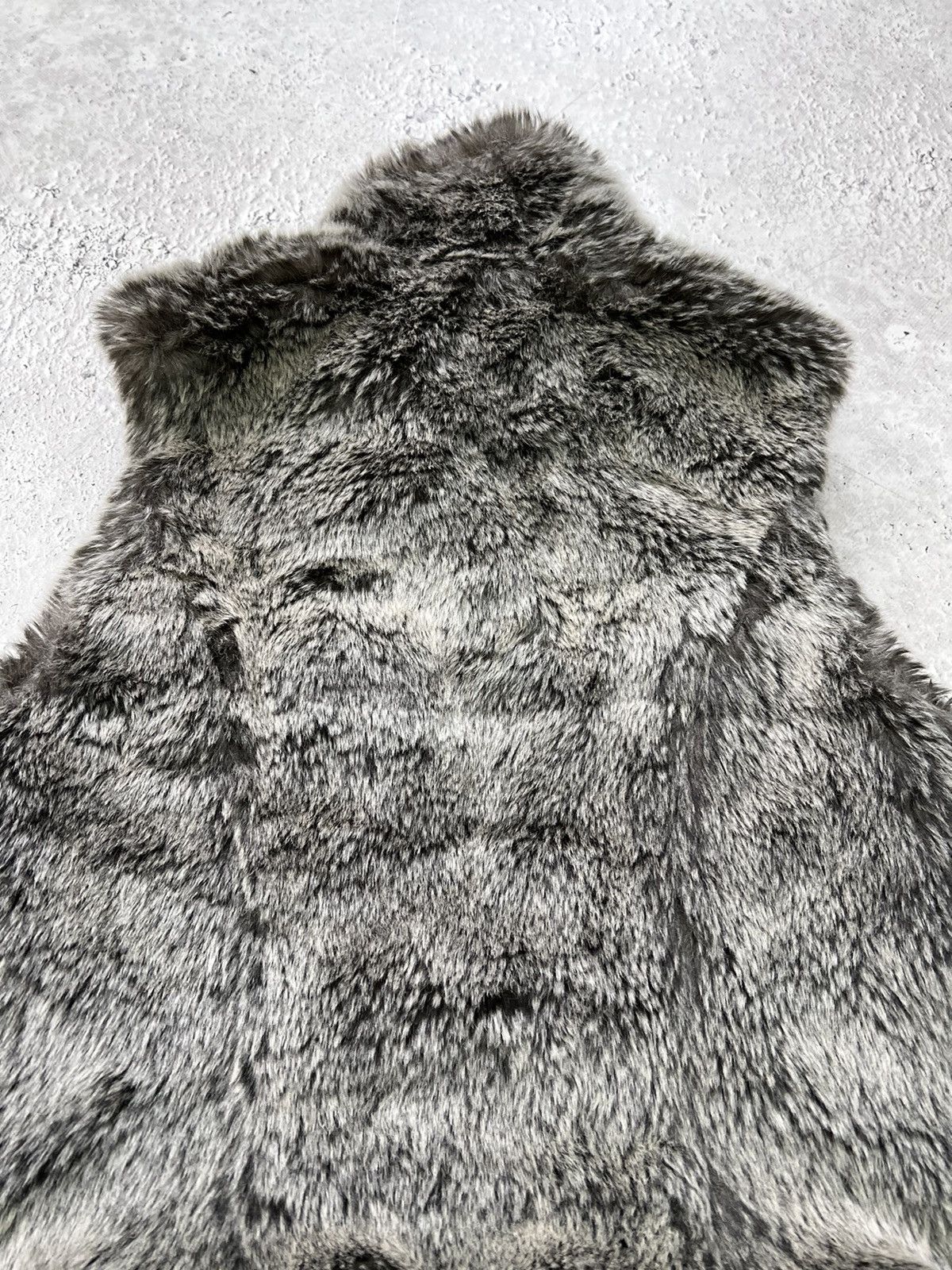 Hysteric Glamour × If Six Was Nine * Hype Vintage Full Mohair Faux Fur Fluffy Fuzzy Vest Jacket Size M / US 6-8 / IT 42-44 - 11 Thumbnail
