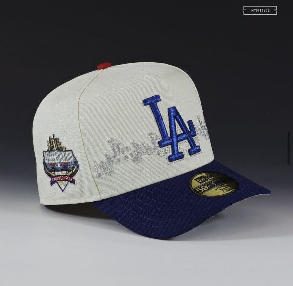 New Era Myfitteds Los Angeles dodgers a frame 59fifty dodger stadium ...