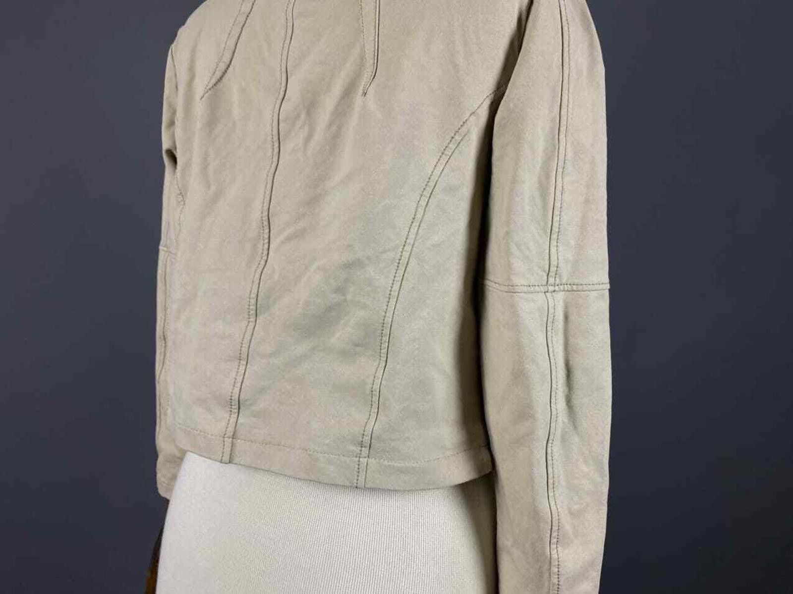 Designer Elisa Cavaletti Club Sono Italiano Beige Jacket Size XL / 4 Size XL / US 12-14 / IT 48-50 - 8 Thumbnail