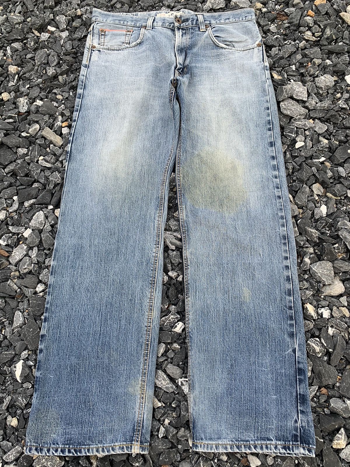 Other VINTAGE EDWIN 505V SELVEDGE FADED JAPANESE DISTRESSED DENIM Size US 38 / EU 54 - 3 Thumbnail