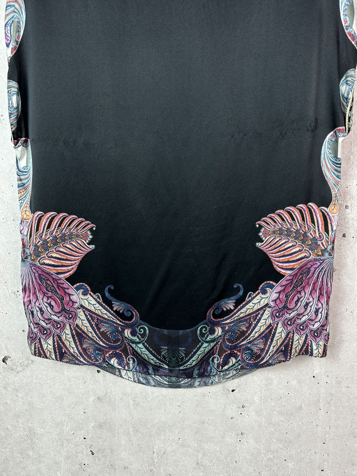 Custo Barcelona Custo Barcelona Silk Black Printed Sleeveless Women’s Blouse Size XS / US 0-2 / IT 36-38 - 9 Thumbnail