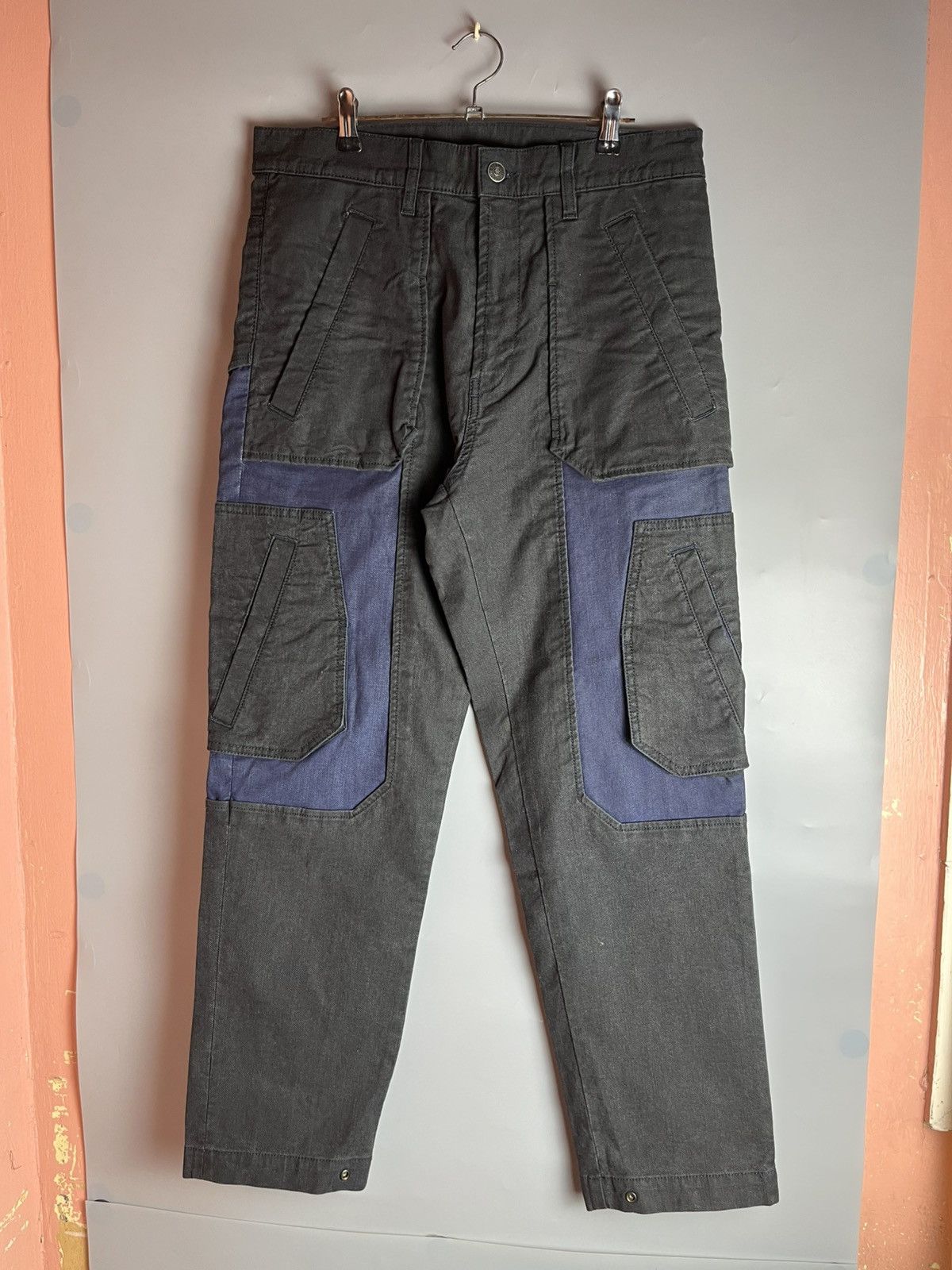 Diesel Diesel D-Eluxerr patchwork cargo pants Size US 32 / EU 48 - 2 Thumbnail