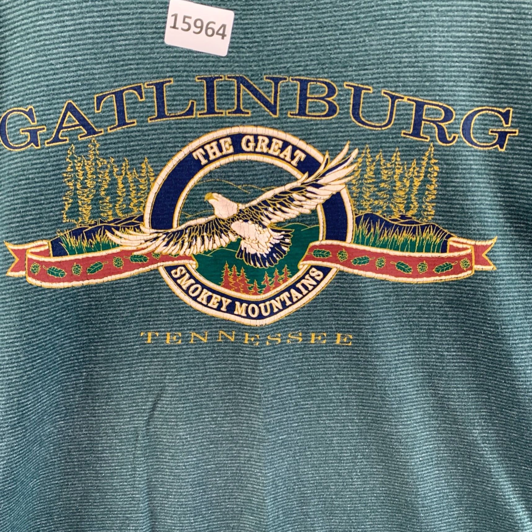 Vintage VINTAGE Miller Gatlinburg Shirt XL Green Striped Smoky Mountain Unisex Size US XL / EU 56 / 4 - 7 Thumbnail