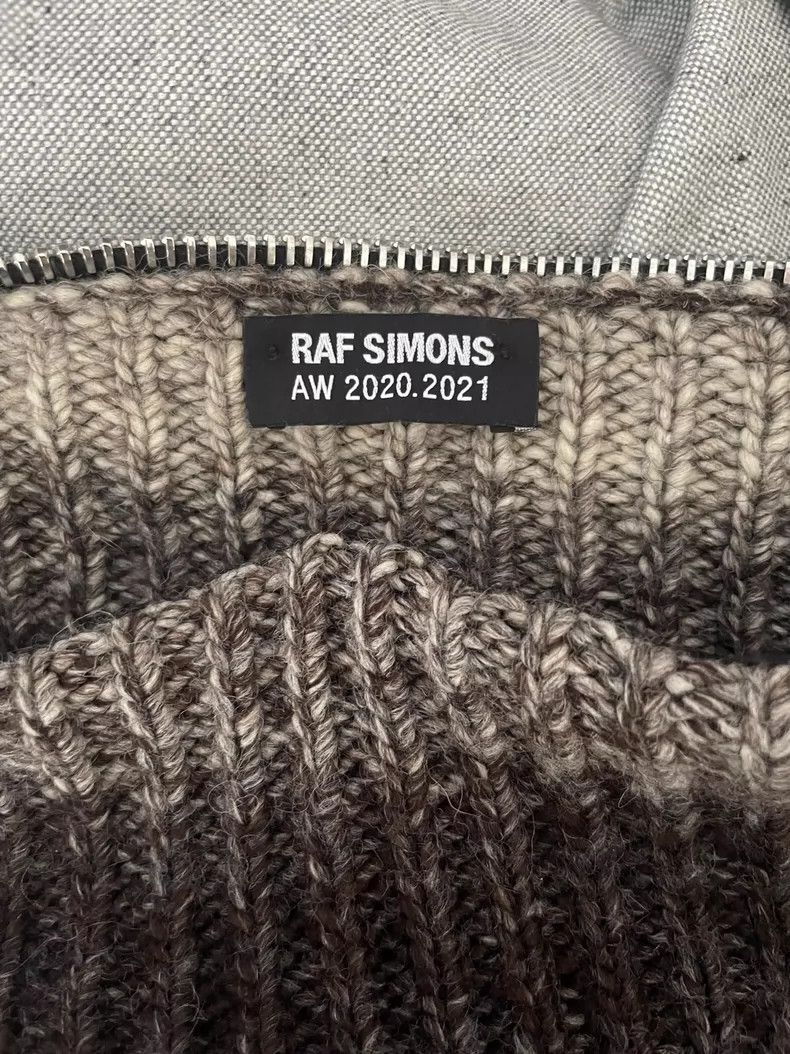 Raf Simons Raf simons 20 Autumn and Winter Coarse Wool Vest Size US S / EU 44-46 / 1 - 4 Thumbnail