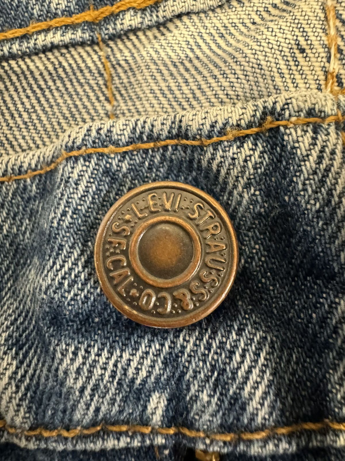 Levi's Vintage Levi’s 505 Orange Tabs Size US 30 / EU 46 - 4 Thumbnail
