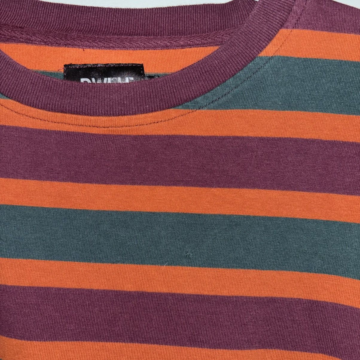 Earl Sweatshirt DWFH Earl Sweatshirt Death World Feral Hands Striped T-Shirt Size US L / EU 52-54 / 3 - 2 Thumbnail