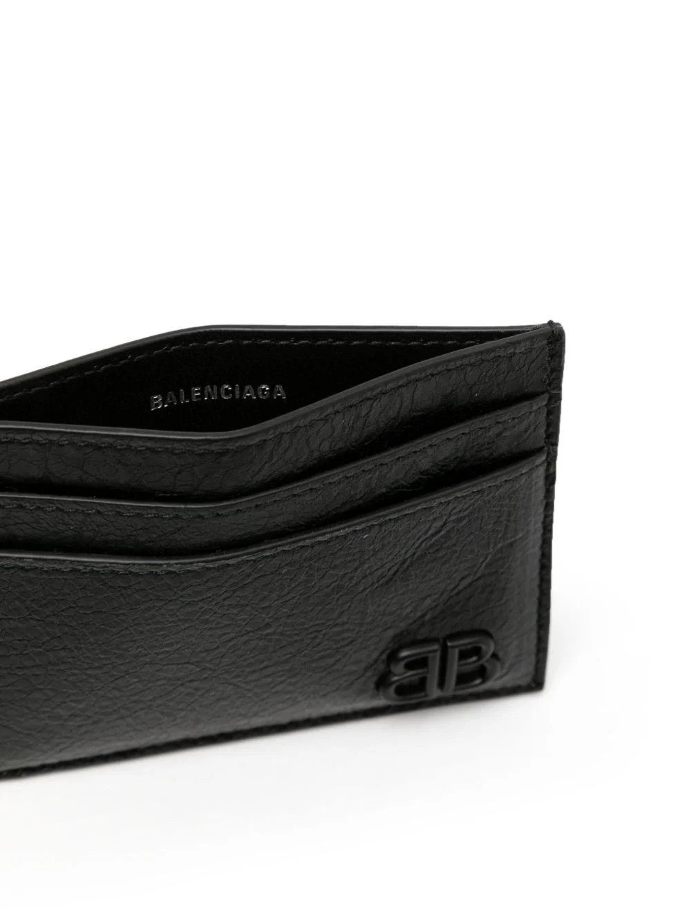 Balenciaga o1bcso1str0226 Size: OS / Monaco Card Holder In Black Size ONE SIZE - 3 Thumbnail