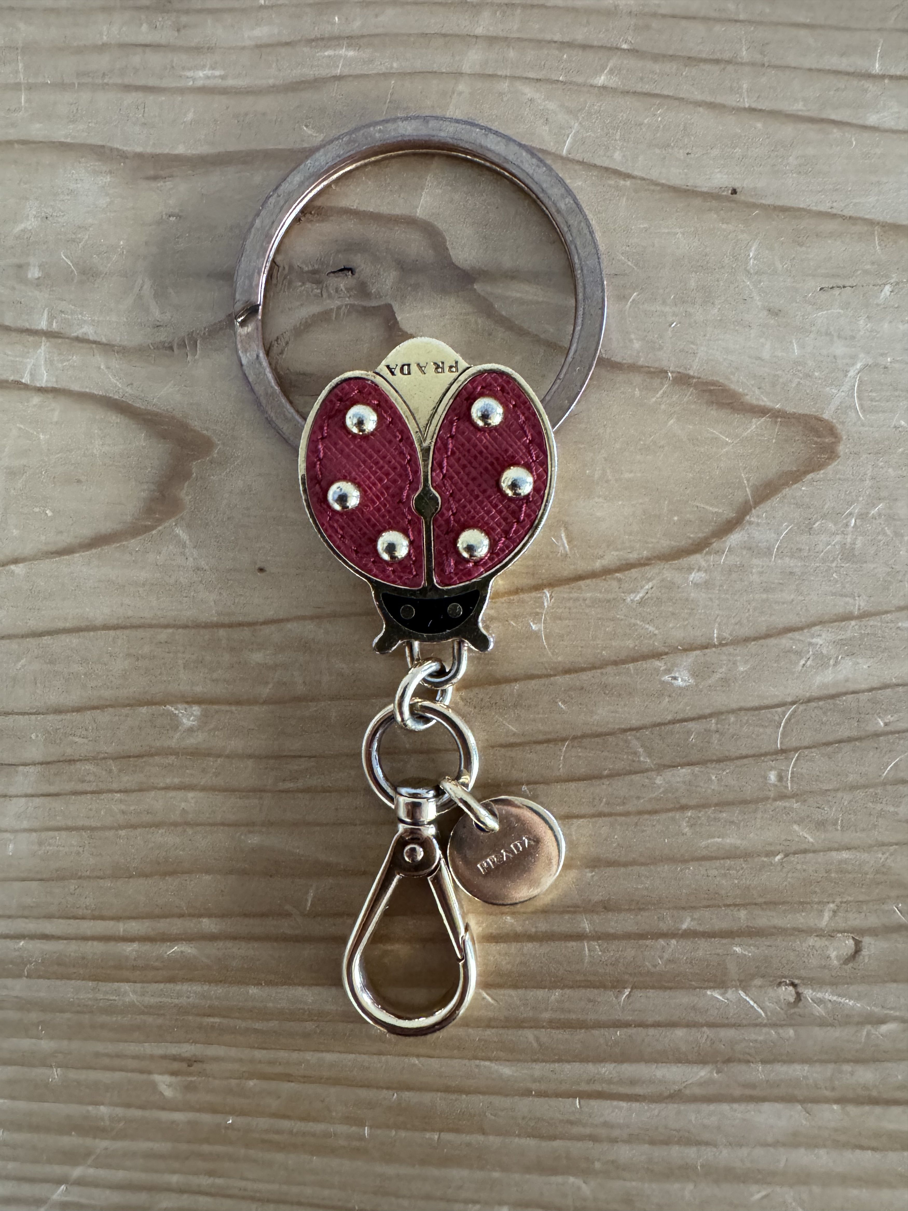Prada Ladybug Bag Charm Keychain Size ONE SIZE - 2 Thumbnail