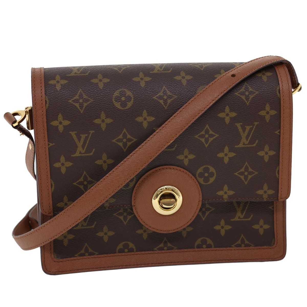 Louis Vuitton Monogram Raspail Shoulder Bag M51372 in Brown, Women's