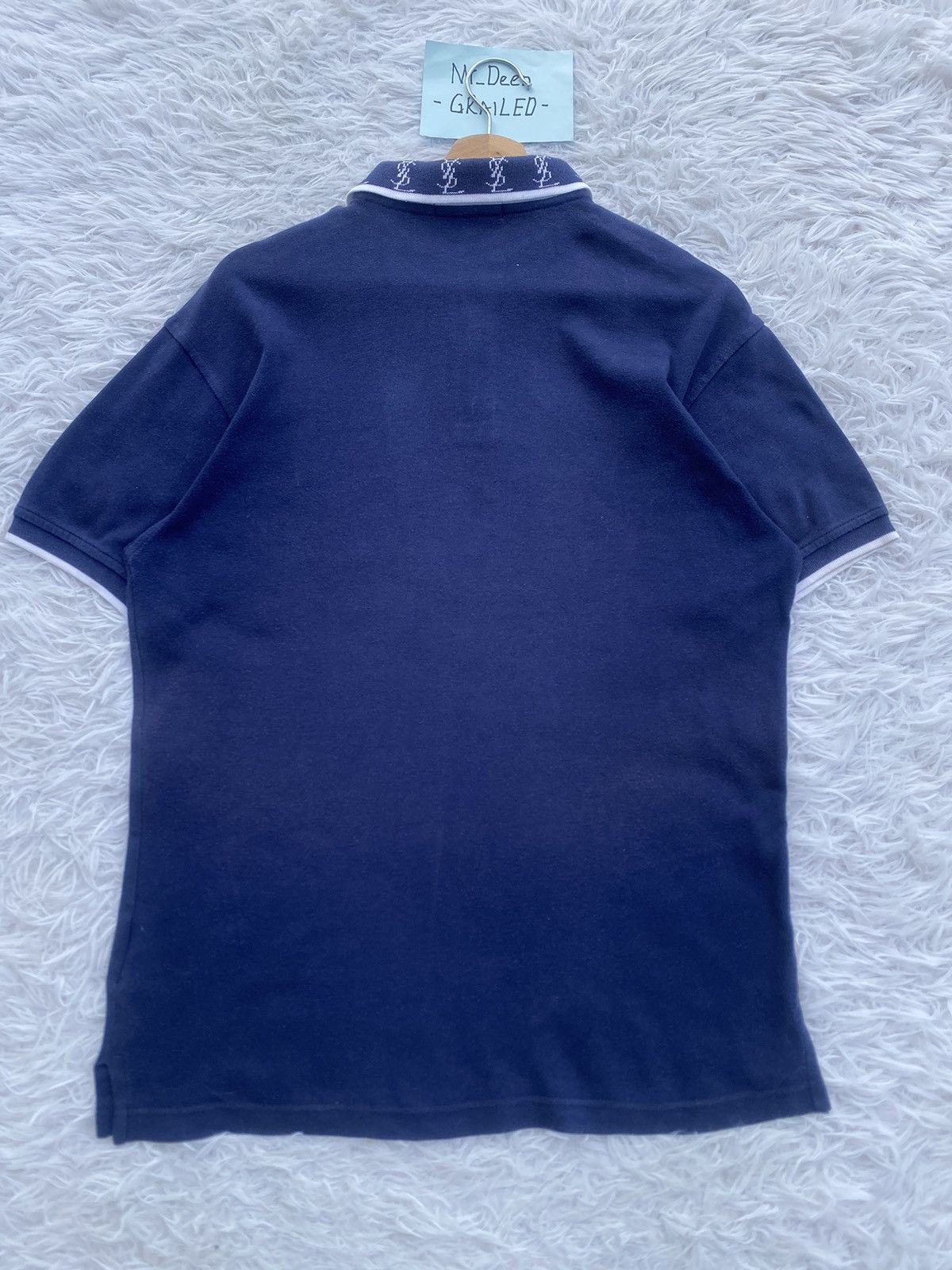 Yves Saint Laurent Rare Vintage YSL Yves Saint Laurent Polo Shirt Size US M / EU 48-50 / 2 - 12 Thumbnail