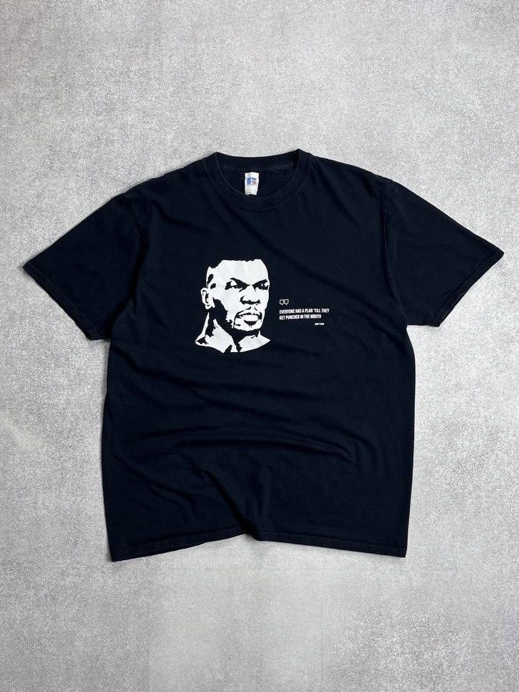 Vintage Vintage Mike Tyson Everyone Got Punched Boxy T-shirt L Size US L / EU 52-54 / 3 - 1 Thumbnail
