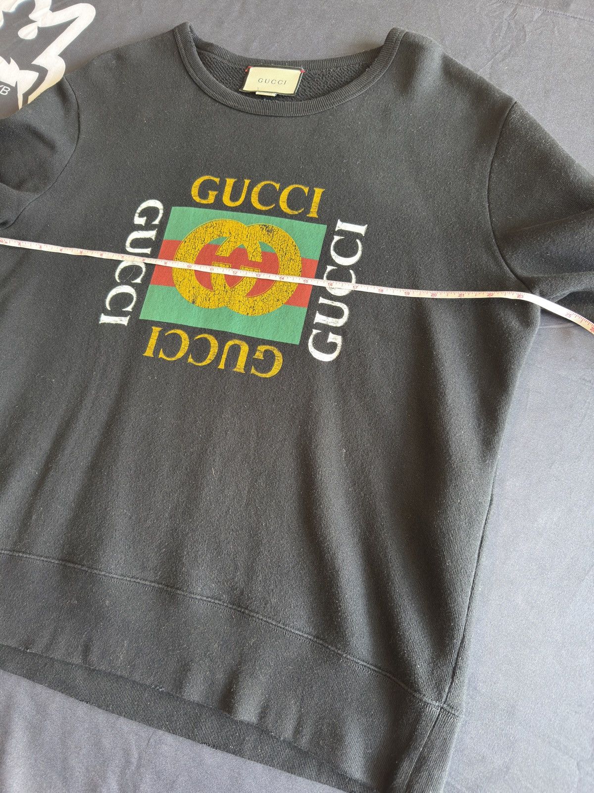 Gucci Gucci Logo Sweatshirt Size US L / EU 52-54 / 3 - 3 Thumbnail