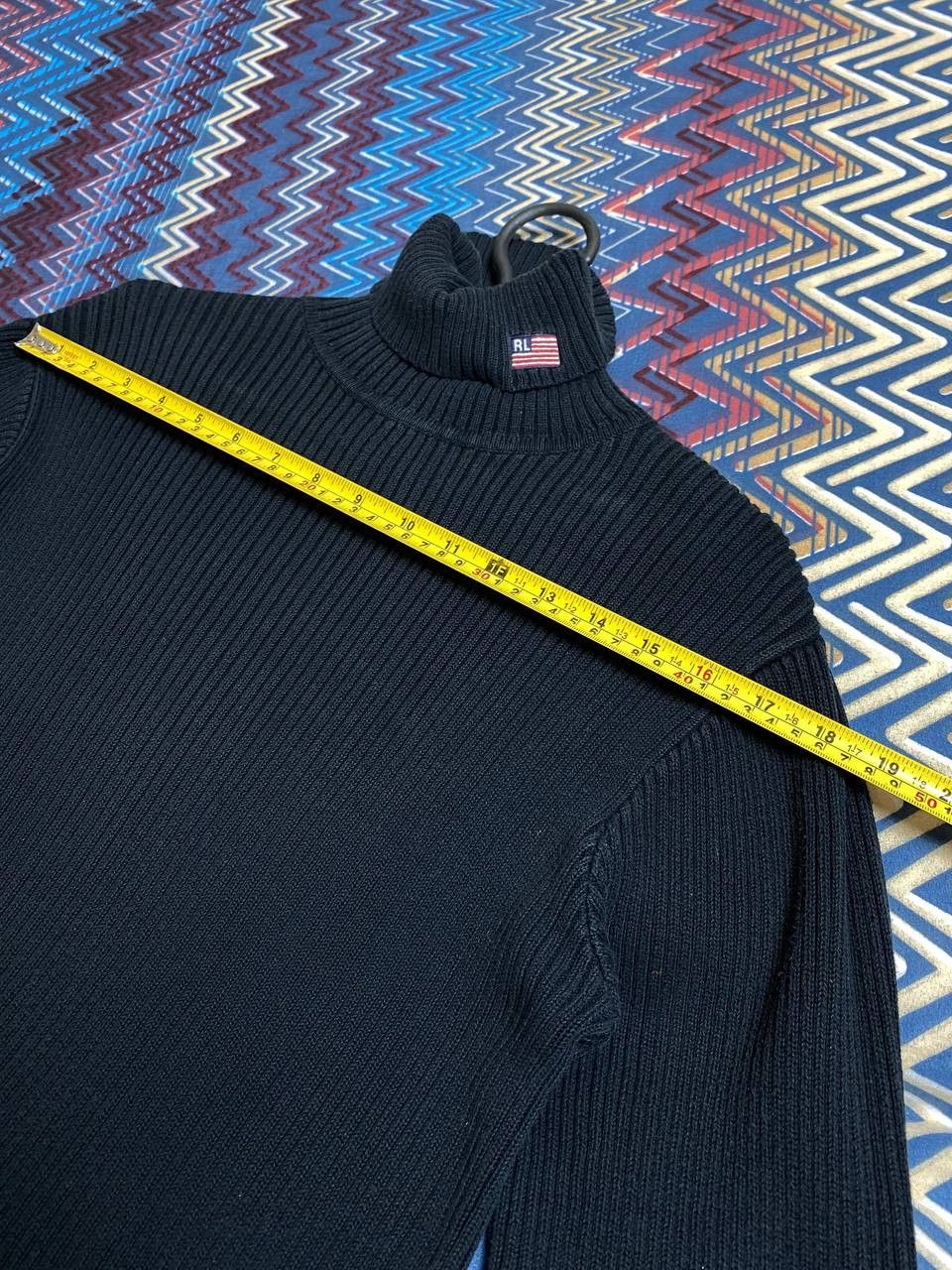 Polo Ralph Lauren Y2K streetwear Vintage Sweaters Polo Ralph Lauren black Size US L / EU 52-54 / 3 - 13 Thumbnail