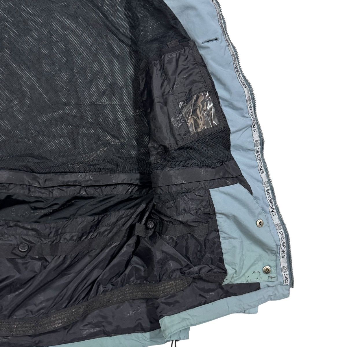 Sessions Vtg🔥90s Sessoins Ridge Goprcore Multipocket Snowboard Jacket Size US M / EU 48-50 / 2 - 15 Thumbnail