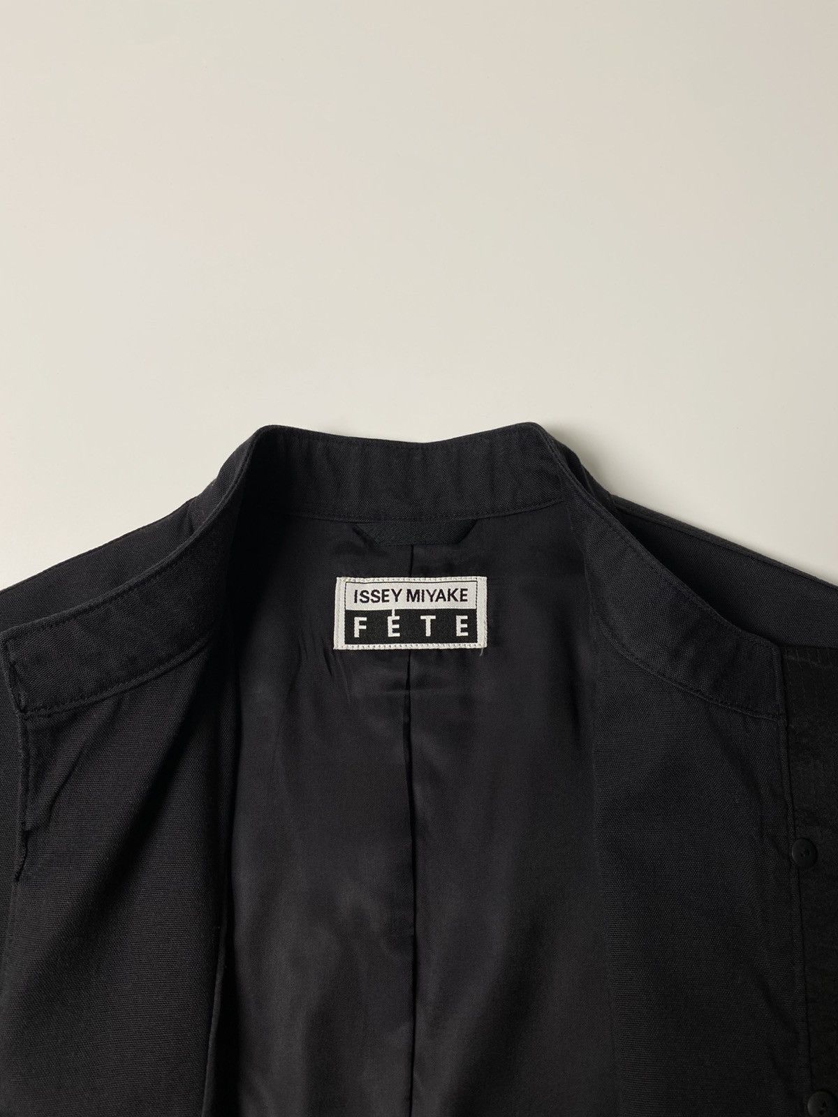 Issey Miyake AW05 ISSEY MIYAKE FÊTE MANDARIN COLLAR JACKET Size L / US 10 / IT 46 - 5 Thumbnail