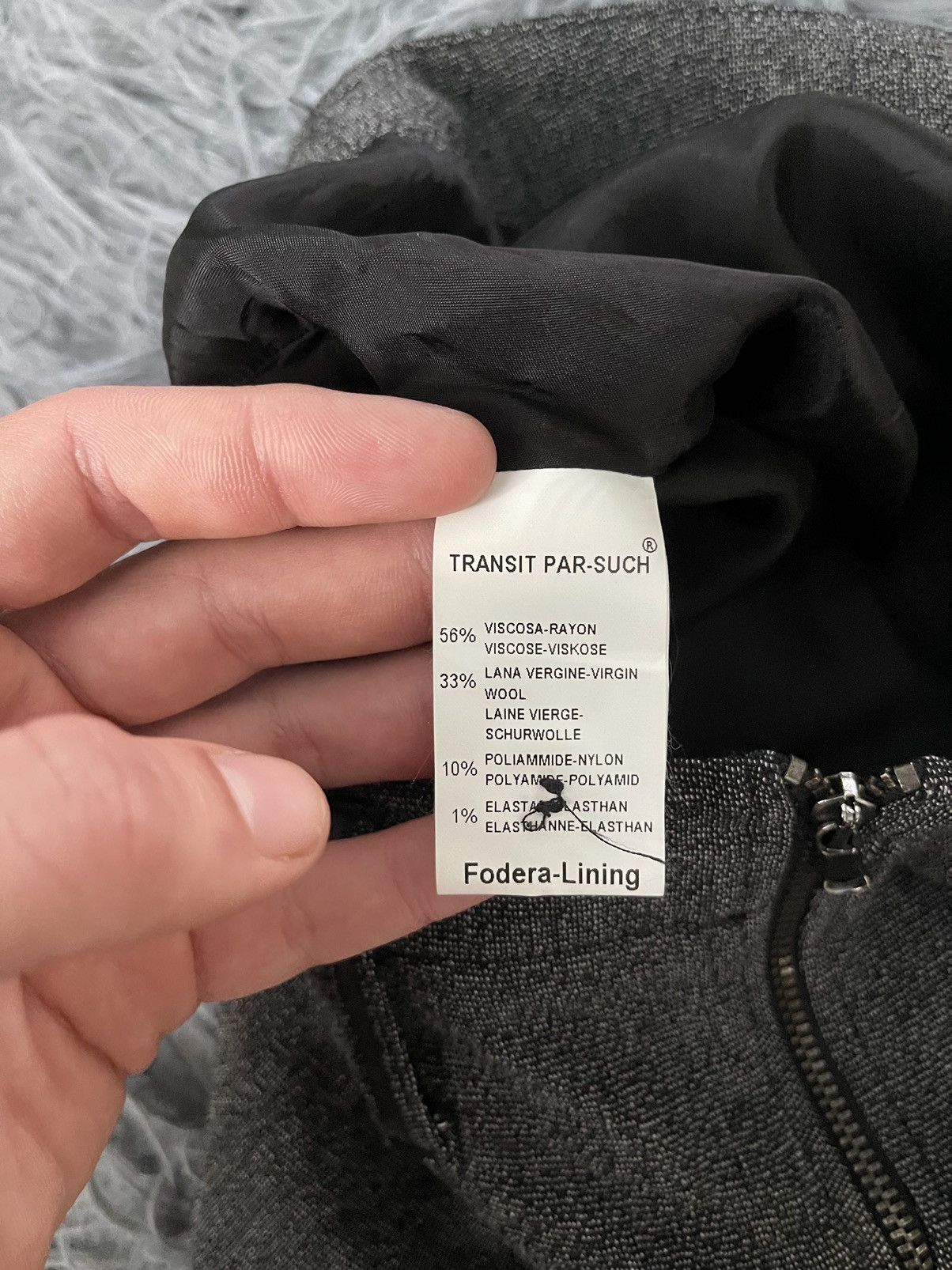 Transit × Transit Uomo Transit par such avant garde mini skirt Size 28" / US 6 / IT 42 - 10 Thumbnail