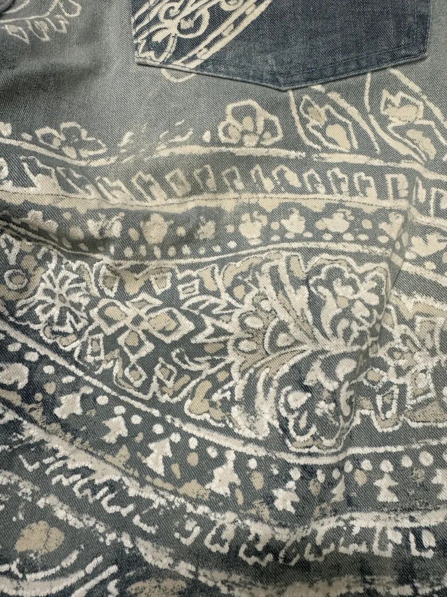 Just Cavalli AW2003 Cavalli Blue Asian World Tribal Pants Size US 32 / EU 48 - 7 Thumbnail