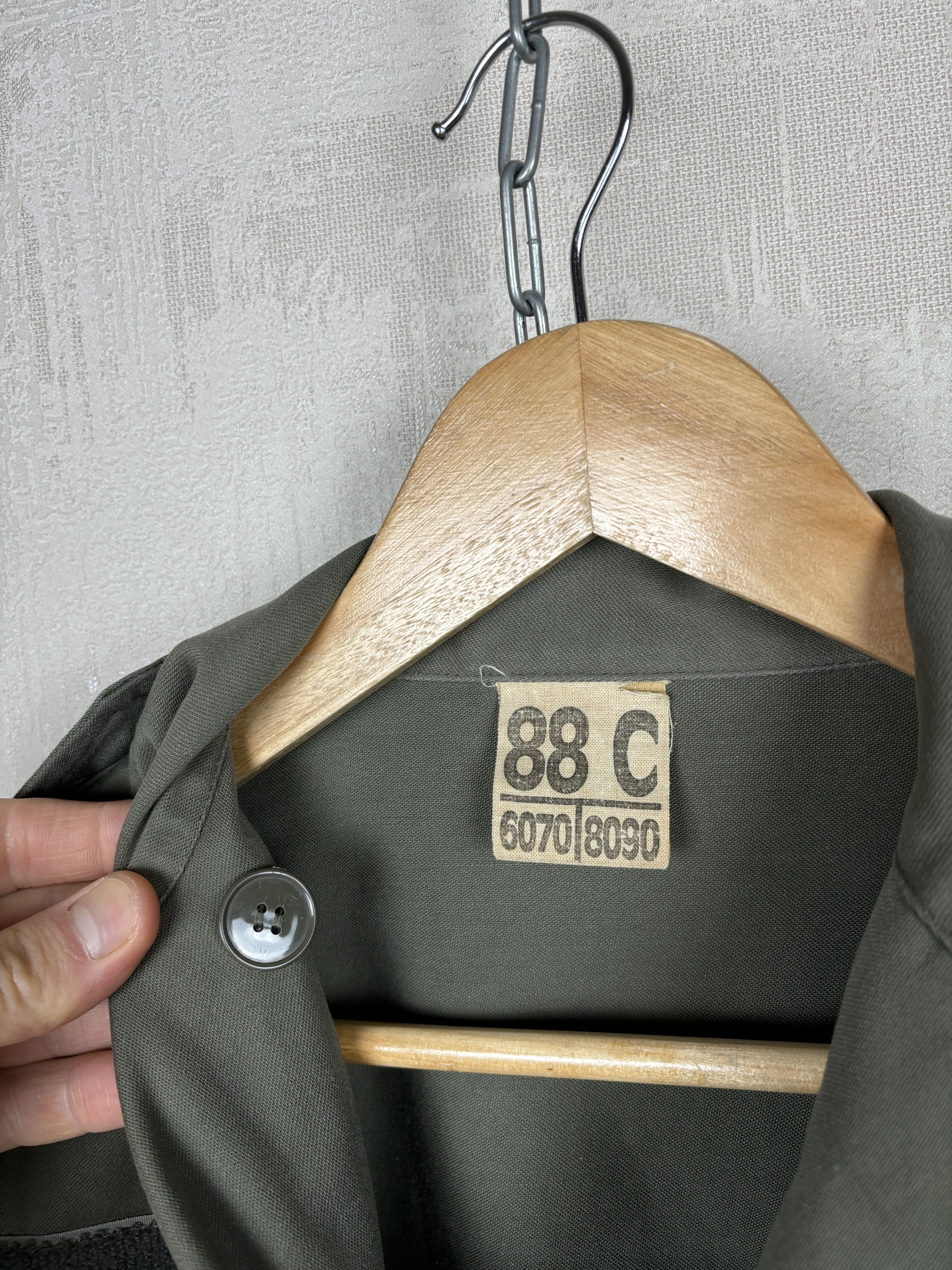 Vintage Socovet Bais 1987 Vintage 80's French Military Army Jacket Size US S / EU 44-46 / 1 - 7 Thumbnail