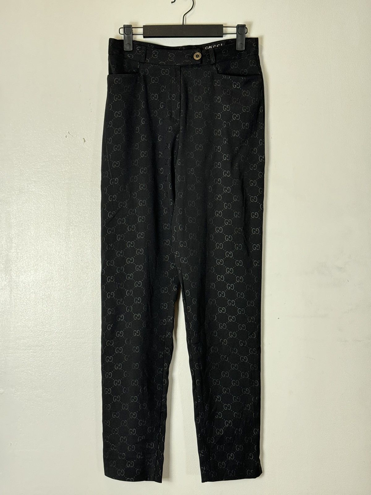 Gucci × Tom Ford Gucci | Tomford | Monogram Pants Size 28" / US 6 / IT 42 - 1 Thumbnail