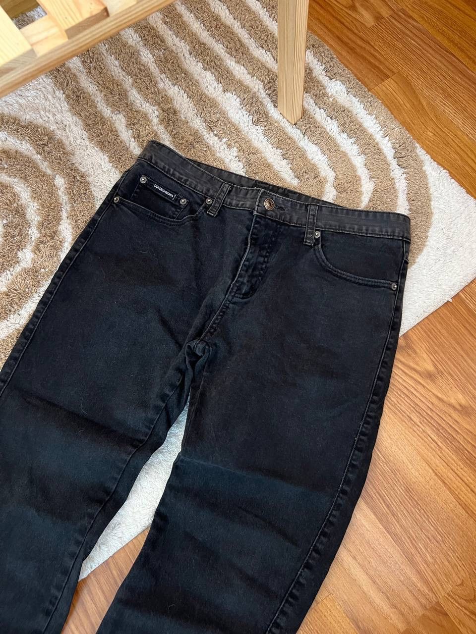 Dolce & Gabbana DOLCE GABBANA BLACK JEANS PANTS VINTAGE Size 33" - 4 Thumbnail