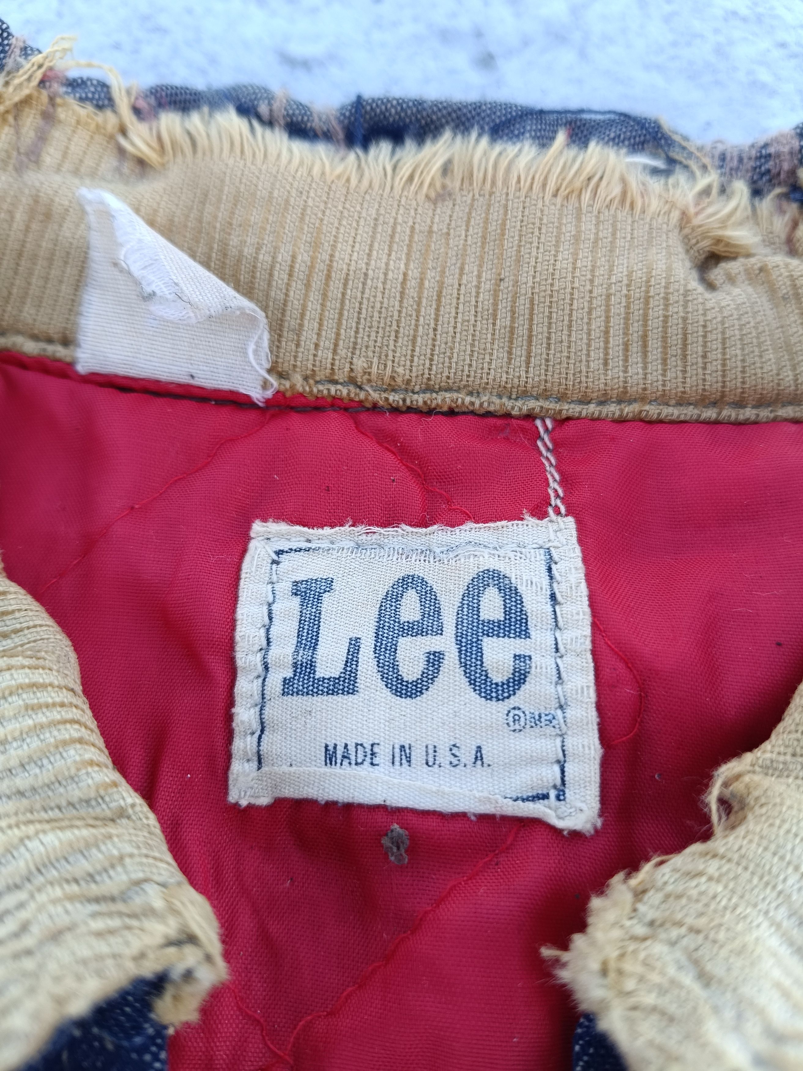 Lee Vintage LEE jacket.. distressed Size US L / EU 52-54 / 3 - 7 Thumbnail