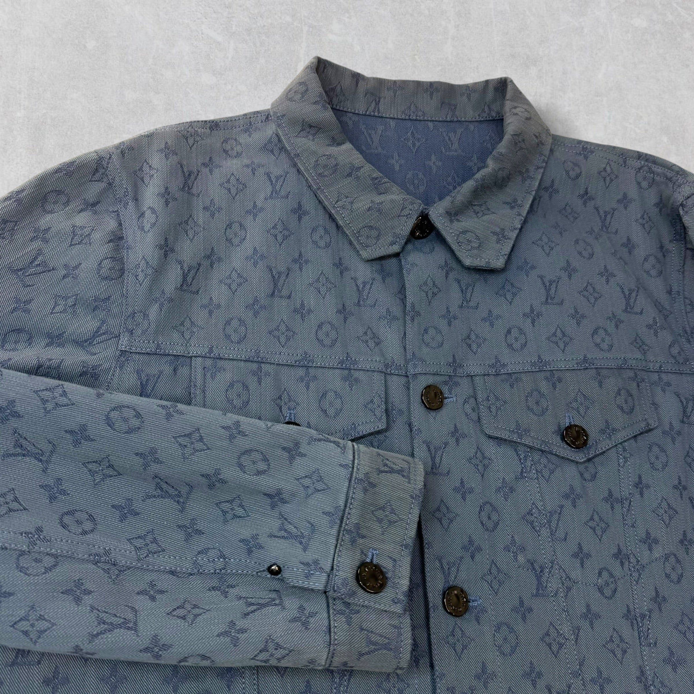 Louis Vuitton Louis Vuitton Monogram Denim Jacket 58 (XXL) Size US XXL / EU 58 / 5 - 3 Thumbnail
