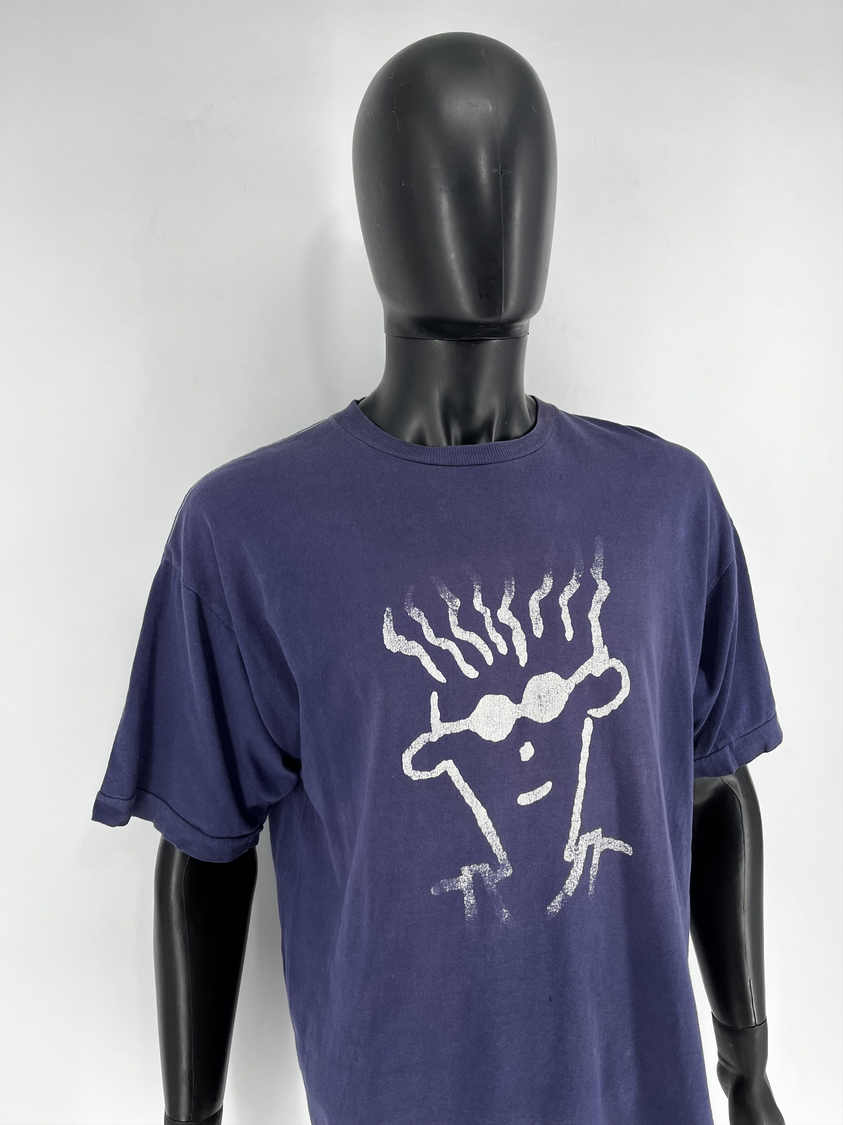 Cartoon Network Movie cartoon Fido Dido Logo big Face vtg Vintage Size US L / EU 52-54 / 3 - 4 Thumbnail