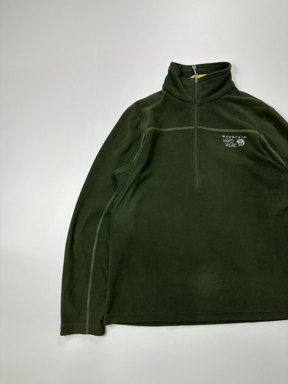 Mountain Hardwear Mountain Hardwear Fleece 1/4 Zip Logo Green Size US S / EU 44-46 / 1 - 3 Thumbnail