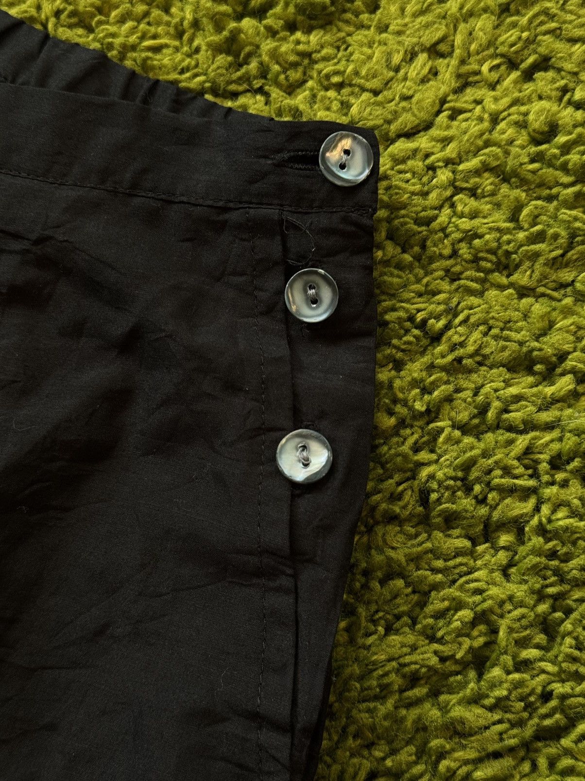 Designer × Gudrun Sjoden Gudrun Sjoden cotton silk blend wide leg culottes pants Y2K Size 26" / US 2 / IT 38 - 3 Thumbnail