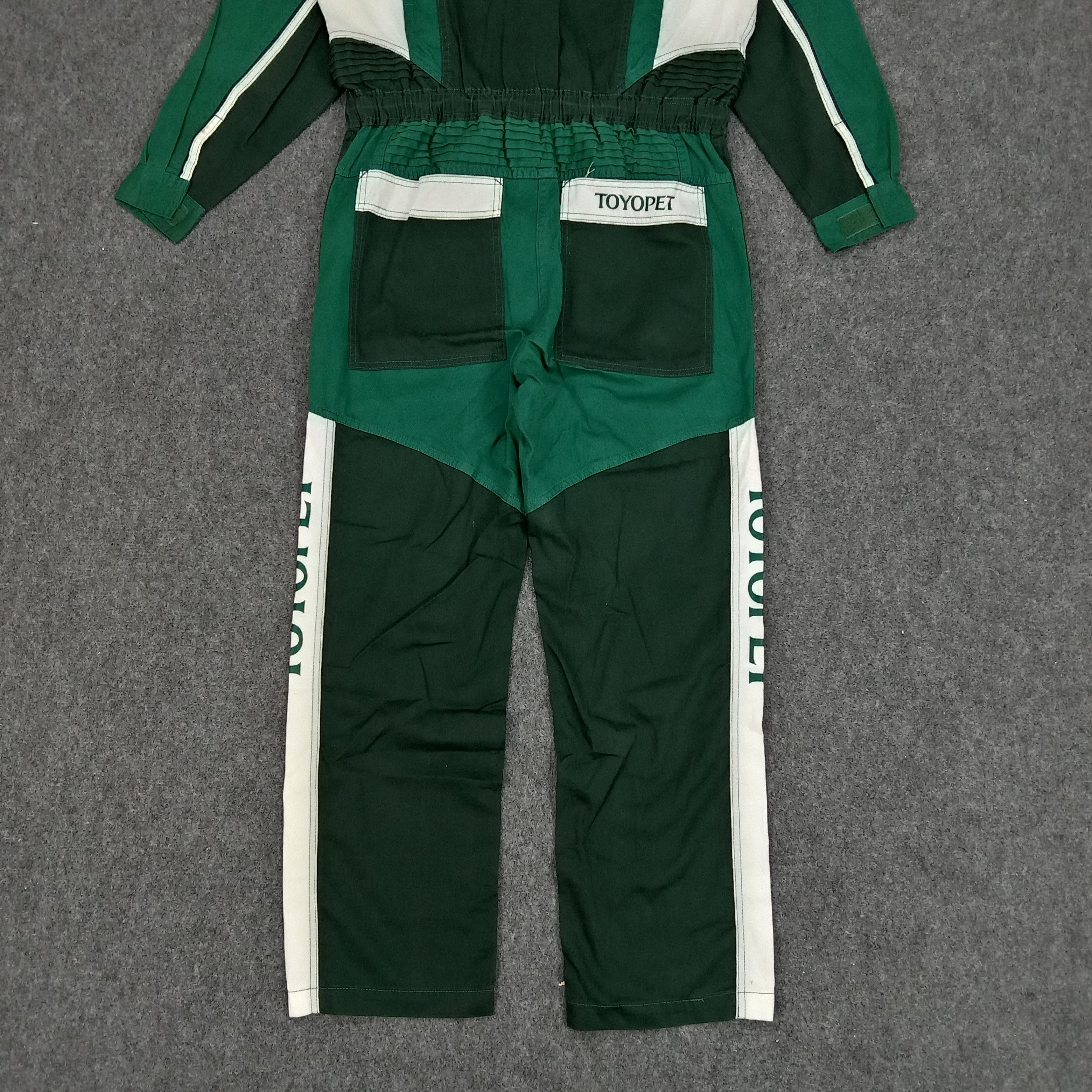 Japanese Brand × Vintage Toyopet Toyota Japanese Racing Team Coverall Jacket Size US M / EU 48-50 / 2 - 3 Thumbnail
