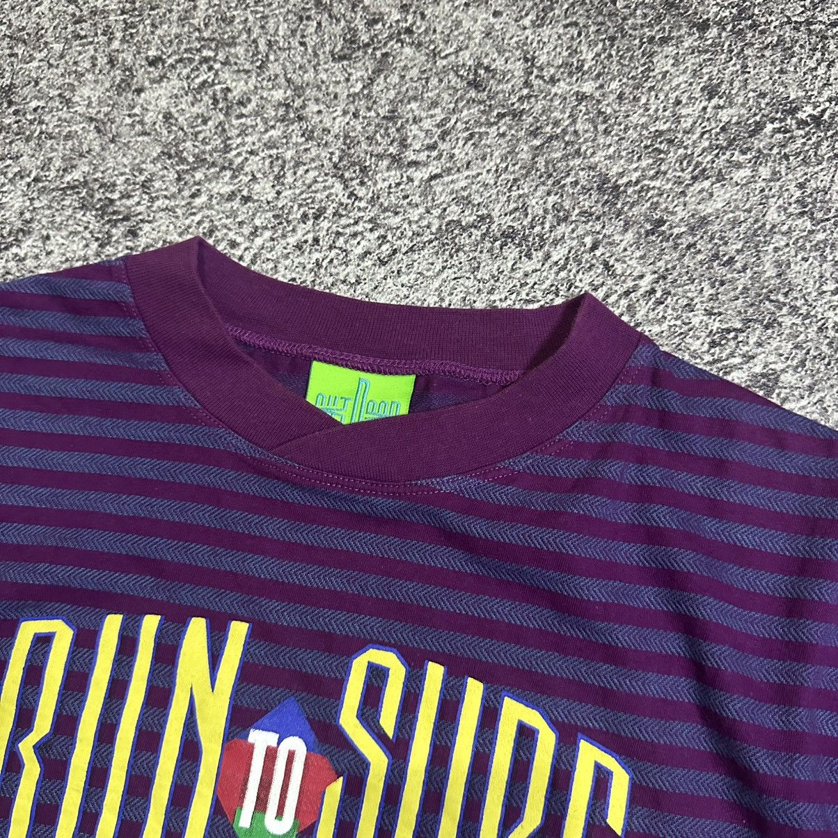 Lotto Sport VINTAGE LOTTO ACTIVE GEAR "RUN TO SURF" STRIPE TEE Size US L / EU 52-54 / 3 - 2 Thumbnail
