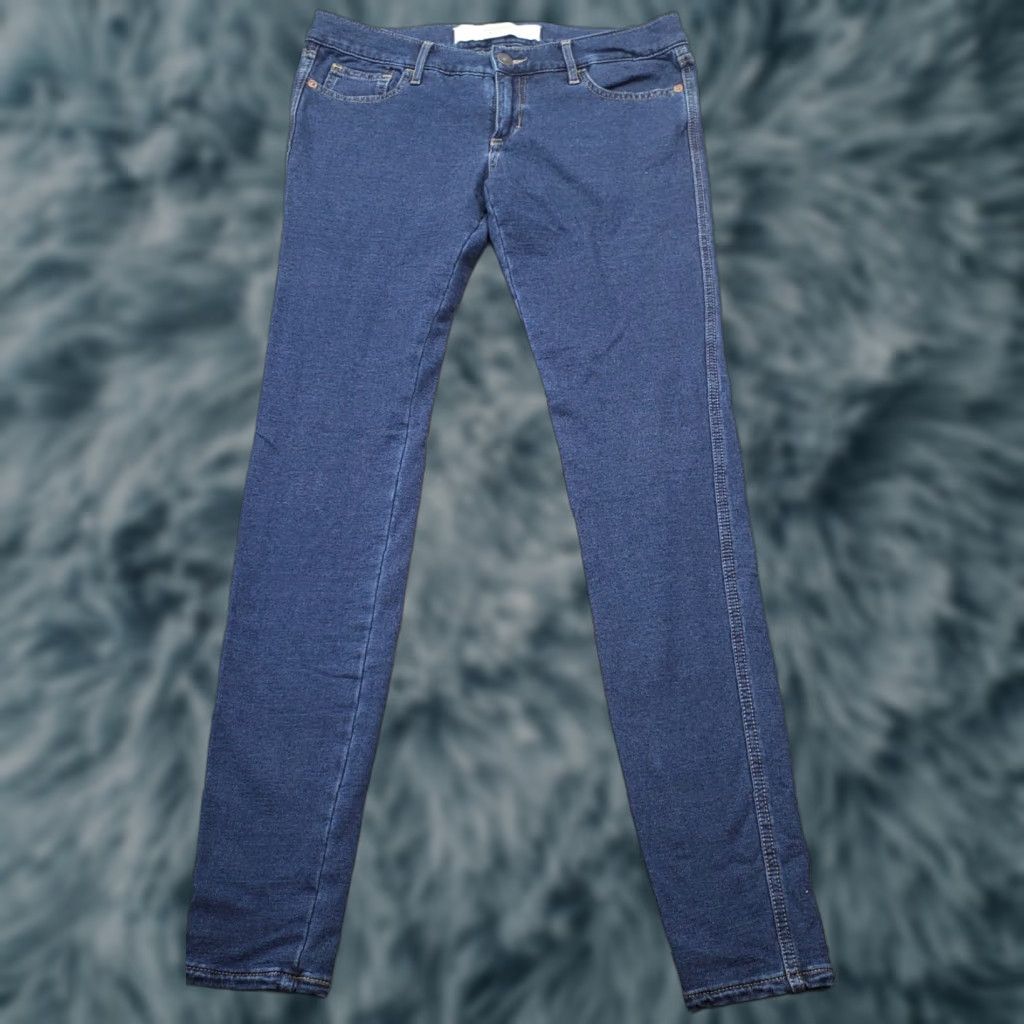 Abercrombie & Fitch Abercrombie & Fitch Jeans Women Size 2 Blue Denim Slim Fit Perfect Stretch Skinny Leg Womens Jeans Size 26" / US 2 / IT 38 - 1 Thumbnail