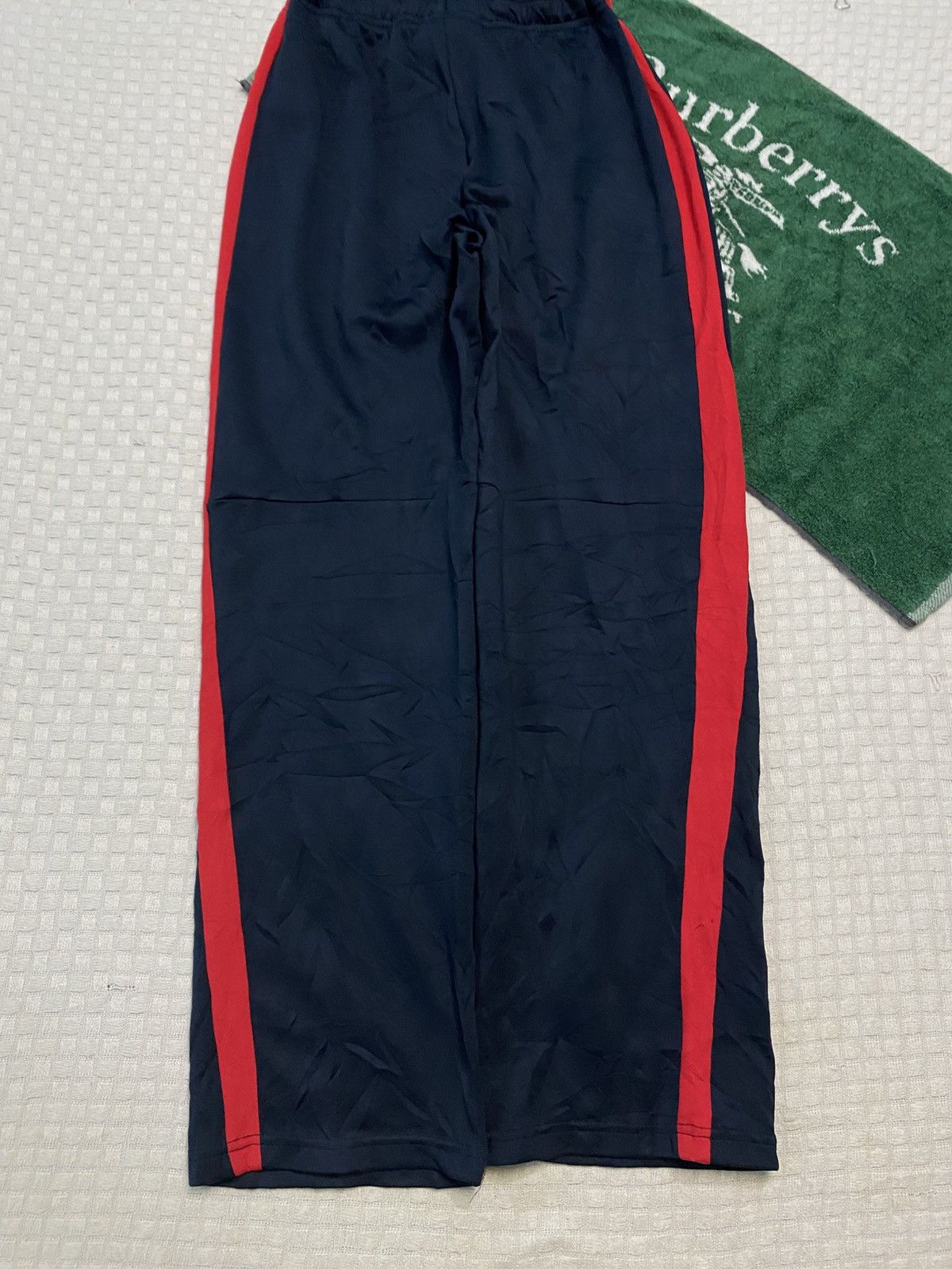 NOCTA × Nike 💥 VINTAGE NIKE 90S BAGGY WIDE LEG SWOOSH TRACK PANTS Y2K Size US 30 / EU 46 - 9 Thumbnail
