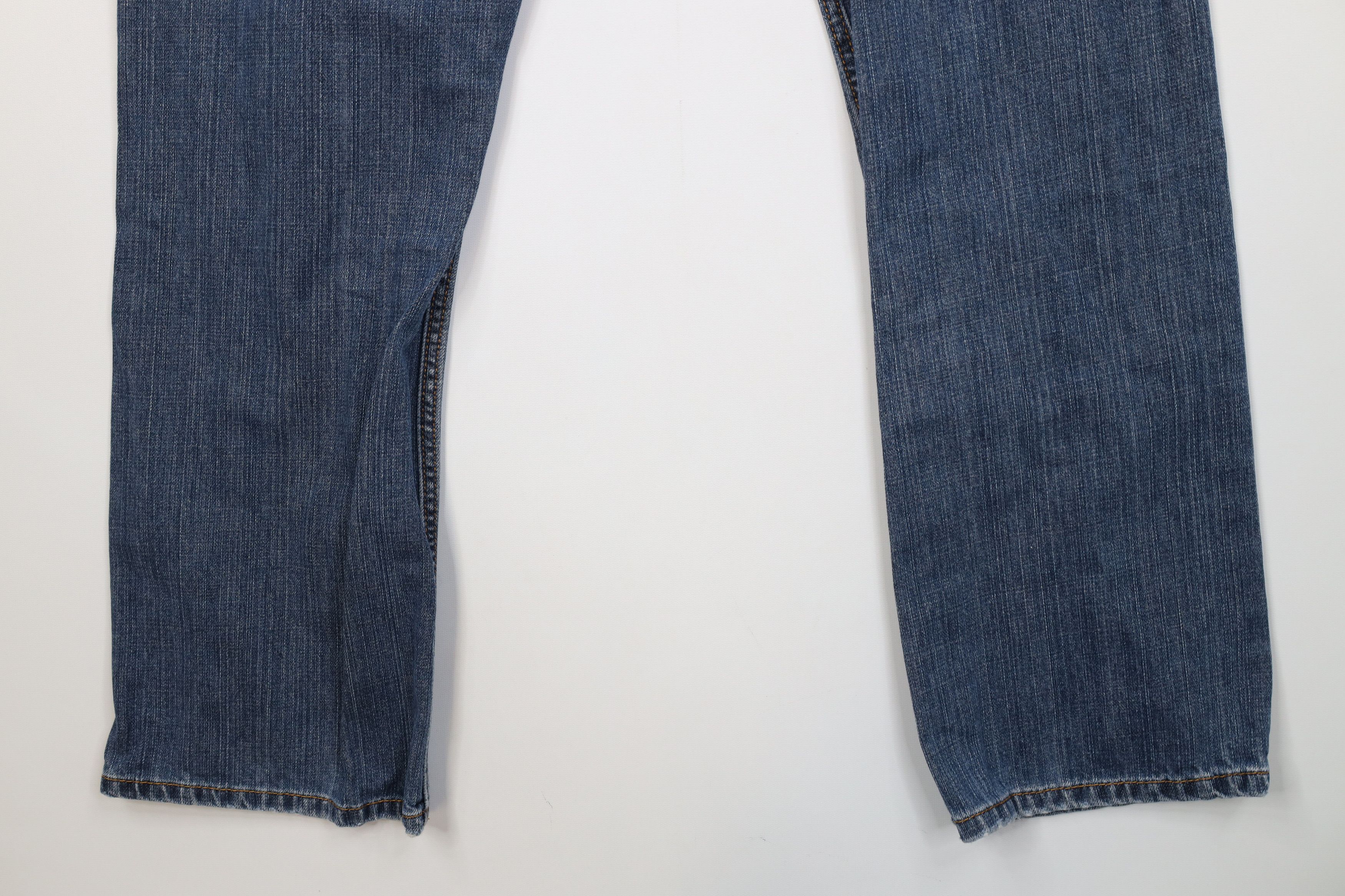 Levi's Vintage Y2K Levis 569 Loose Fit Straight Wide Leg Jeans Blue Size US 36 / EU 52 - 12 Thumbnail
