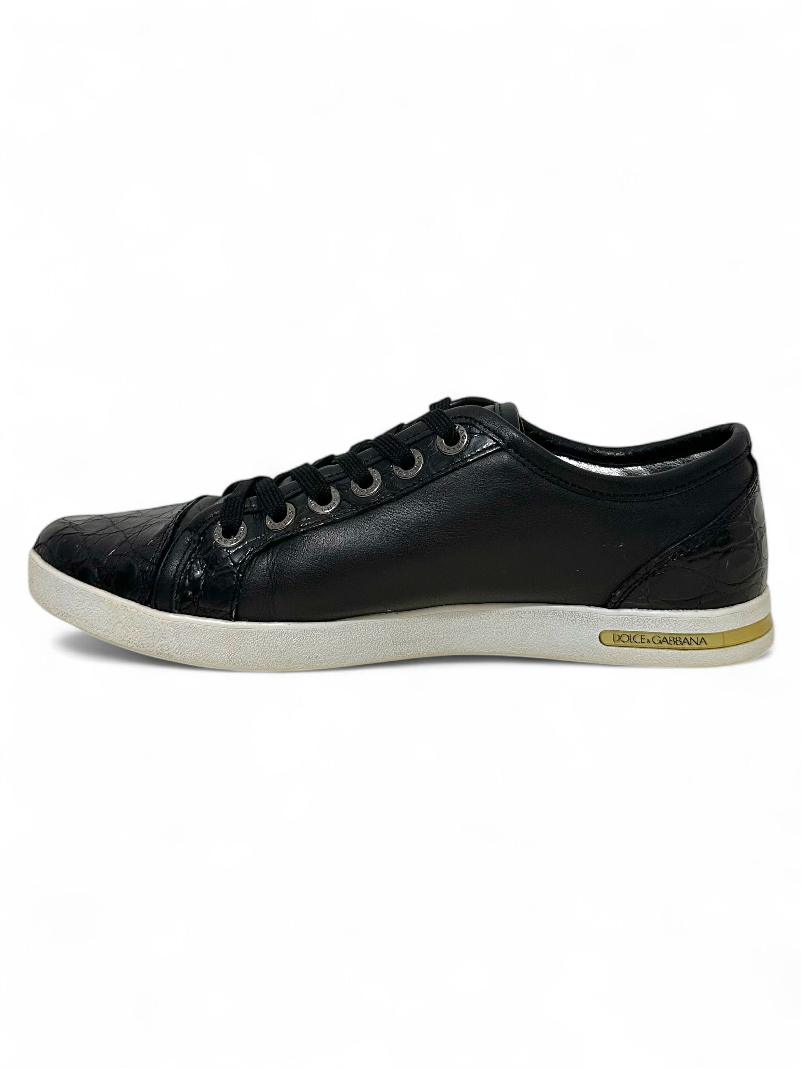 Dolce & Gabbana Dolce & Gabbana Low Top Sneakers US7/40 Size US 7 / EU 40 - 9 Thumbnail