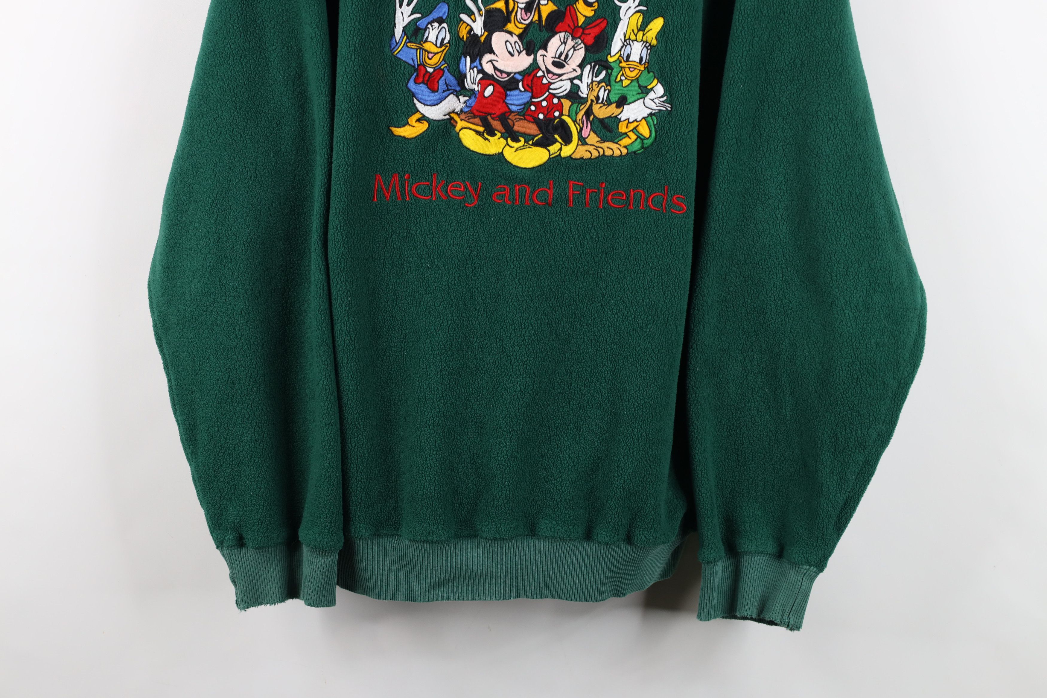 Disney Vintage 90s Disney Mickey Mouse and Friends Sweatshirt Size US L / EU 52-54 / 3 - 3 Thumbnail