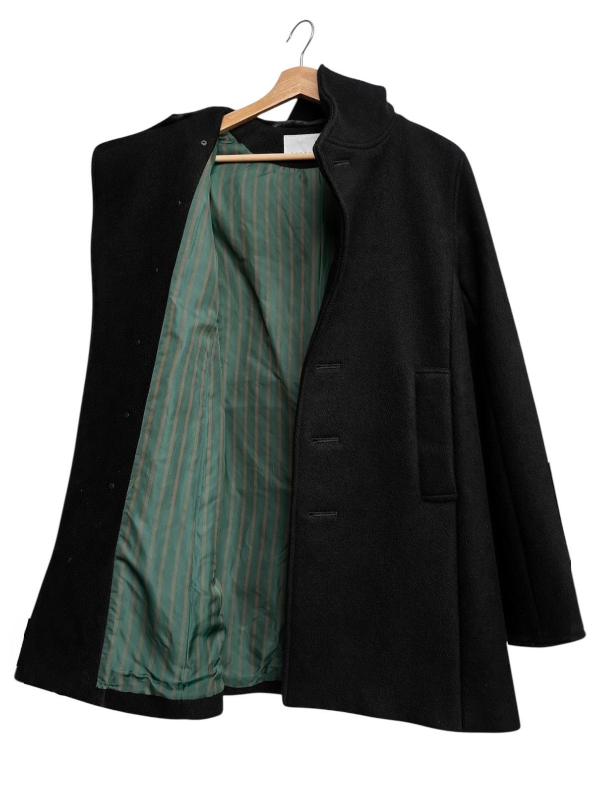 Sunao Kuwahara Sunao Kuwahara Galli Wool Hooded Coat Size M / US 6-8 / IT 42-44 - 3 Thumbnail