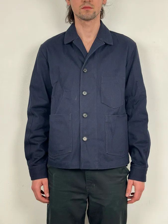 Acne Studios SS2017 Acne Studios Navy Worker Classy Jacket Size US M / EU 48-50 / 2 - 1 Thumbnail