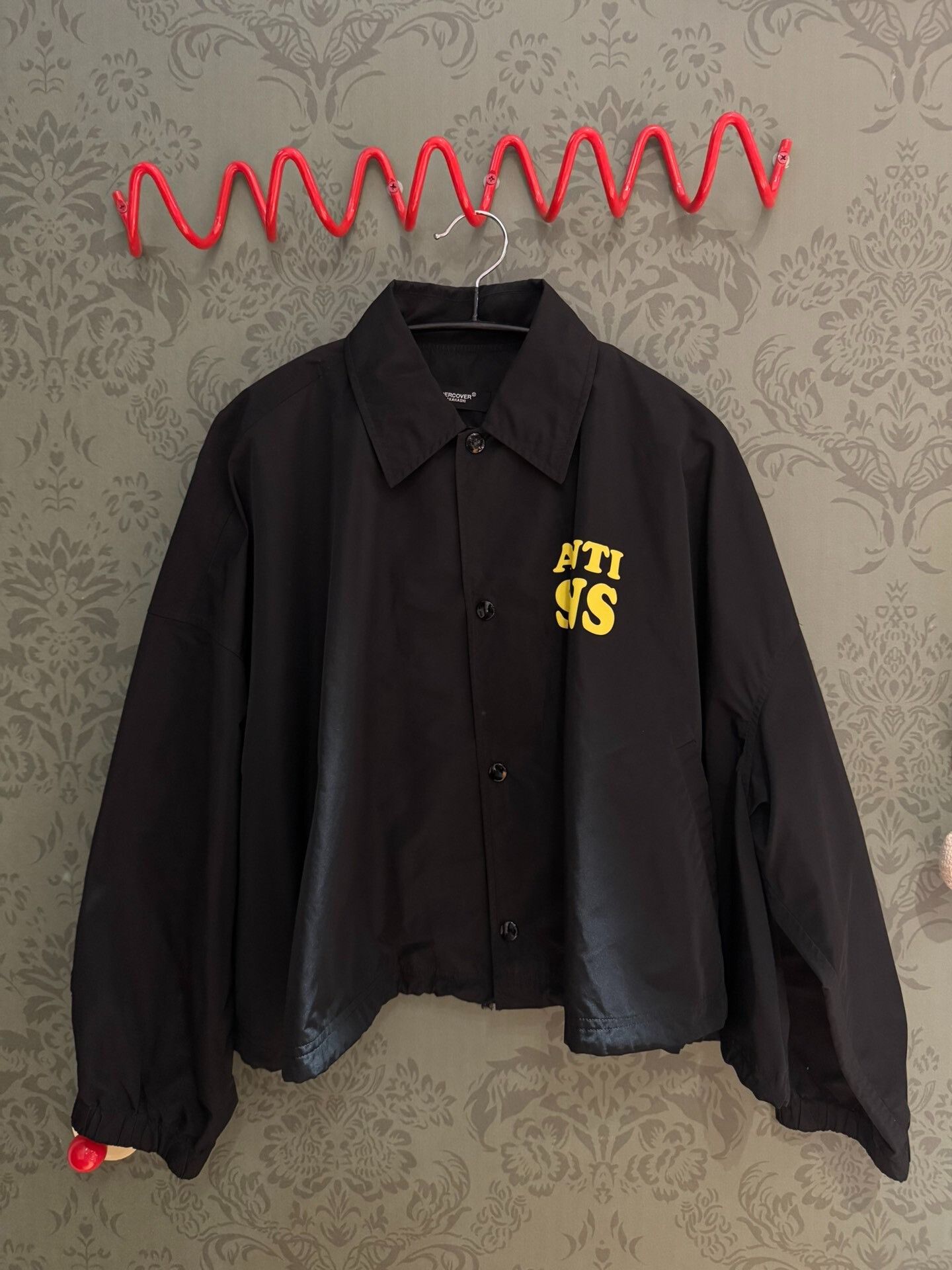 Undercover anti sns cropped jacket by undercover Size US L / EU 52-54 / 3 - 1 Thumbnail