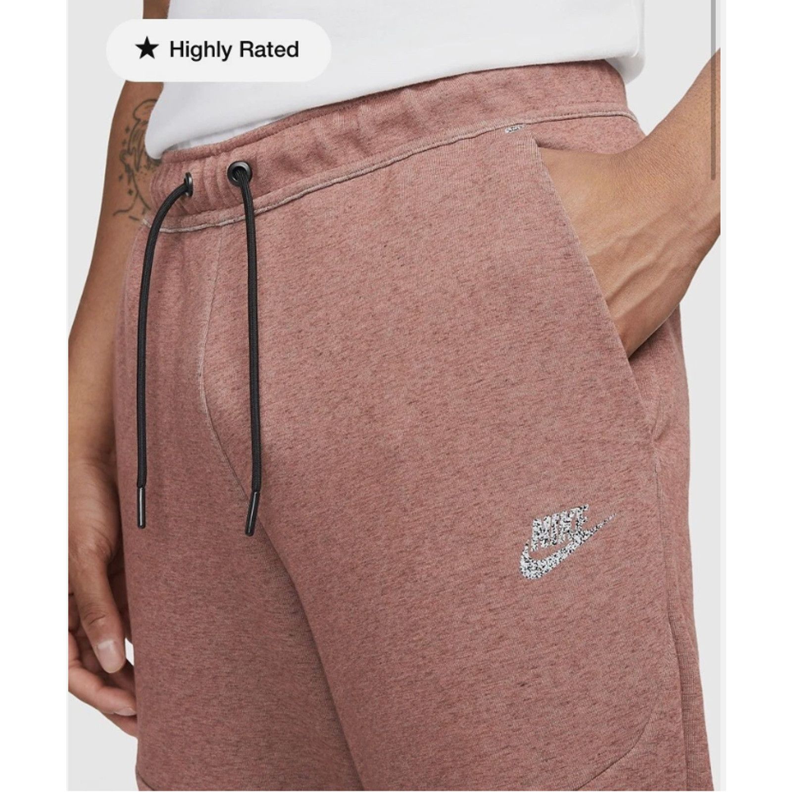 Nike Nike Sportswear Tech Joggers Redstone Heather Size XXLarge Size US 39 - 3 Thumbnail