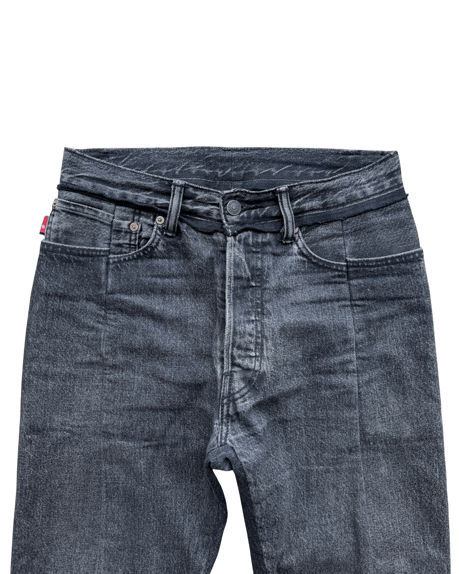 Vetements x Levi’s Pour Femme 2017 Grey Reworked Jeans Size 30" / US 8 / IT 44 - 4 Thumbnail