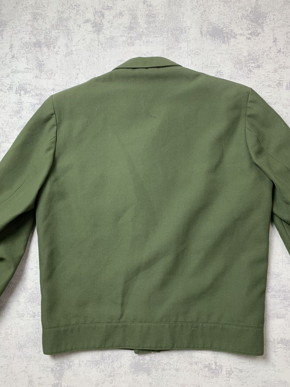 Vintage 80s Cropped Swedish Army Jacket Boxy Vintage Y2K Size US M / EU 48-50 / 2 - 12 Thumbnail