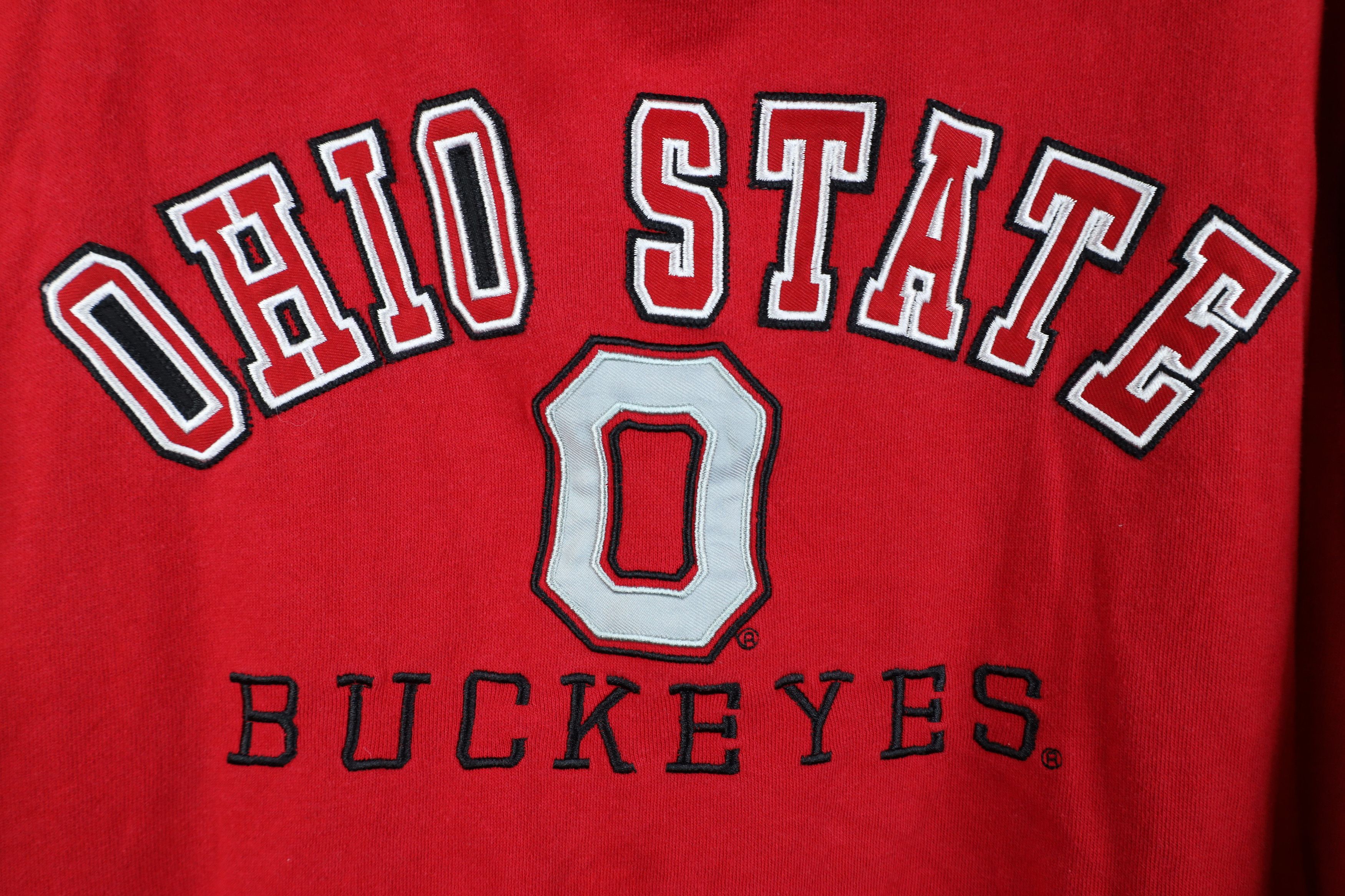 Vintage Vintage 90s Y2K Ohio State University Hoodie Sweatshirt Size US M / EU 48-50 / 2 - 4 Thumbnail