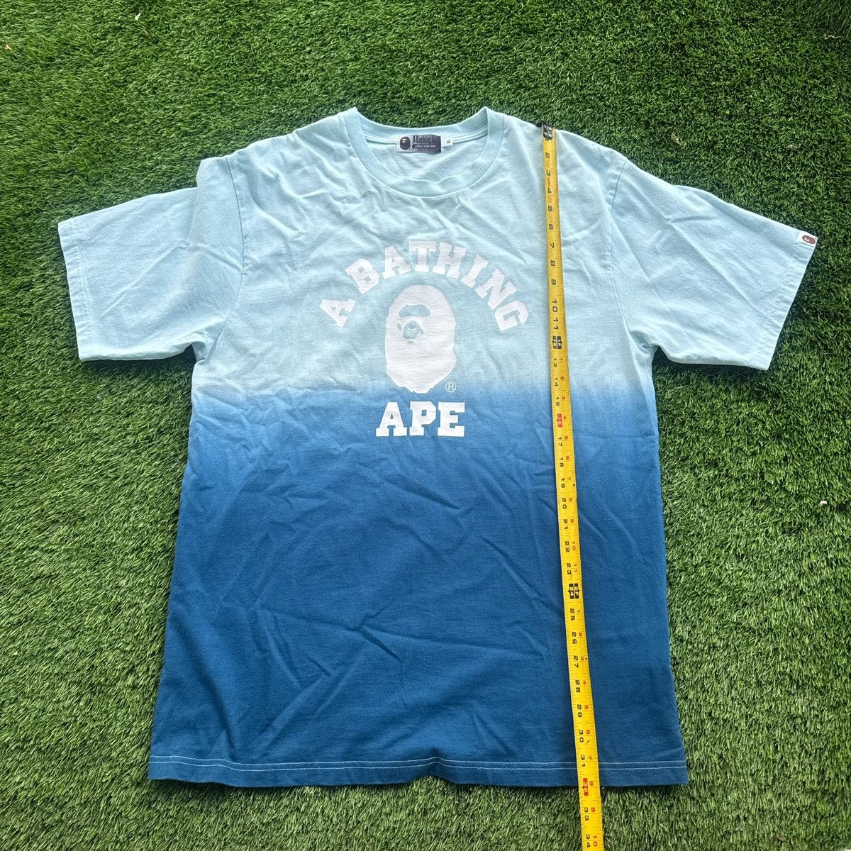 Bape Bape Blue Ombre T-Shirt Size US XL / EU 56 / 4 - 4 Thumbnail