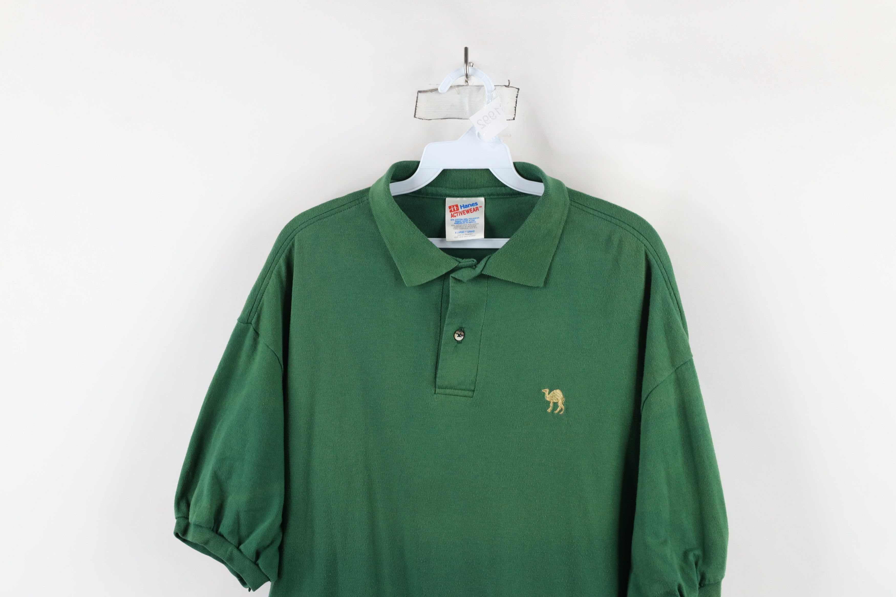 Vintage Vintage 90s Streetwear Camel Cigarettes Collared Polo Shirt Size US XL / EU 56 / 4 - 2 Thumbnail