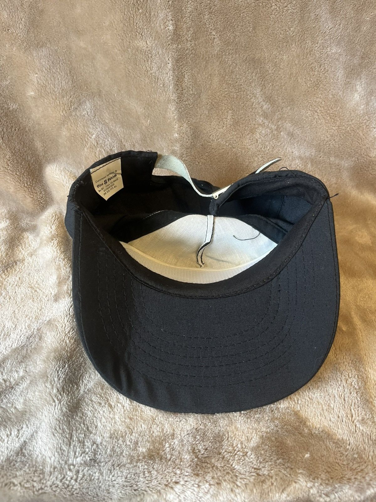 New Era Vintage 90’s Los Angeles Sun Valley Black Twill SnapBack hat Size ONE SIZE - 8 Thumbnail
